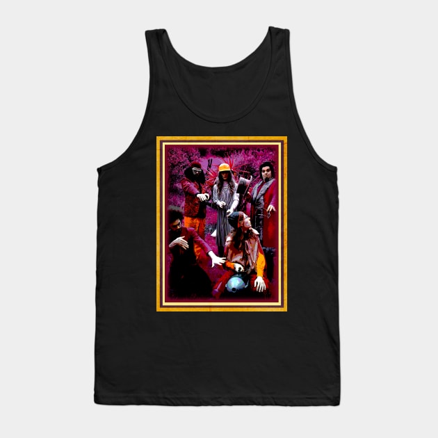 Shiny Beast Chronicles Magics Band Nostalgia Tee Tank Top by Iron Astronaut